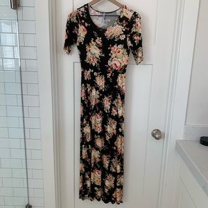 Floral maxi dress